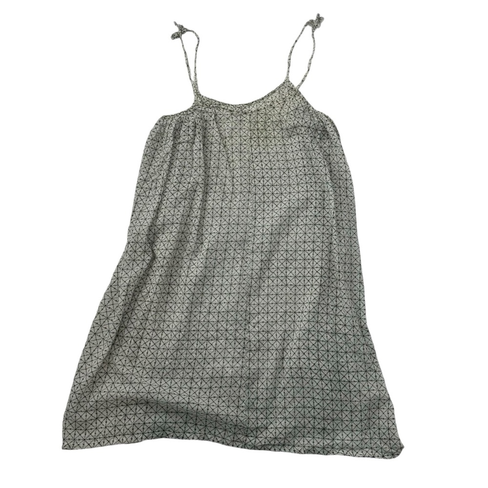 Elegant Geometric Print Nightgown